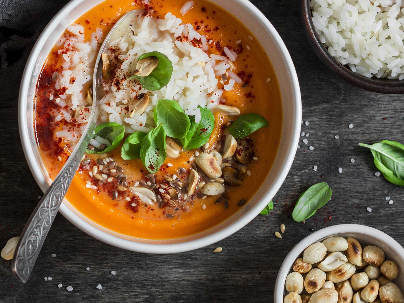 Soups &amp; curries are warming and healthy.