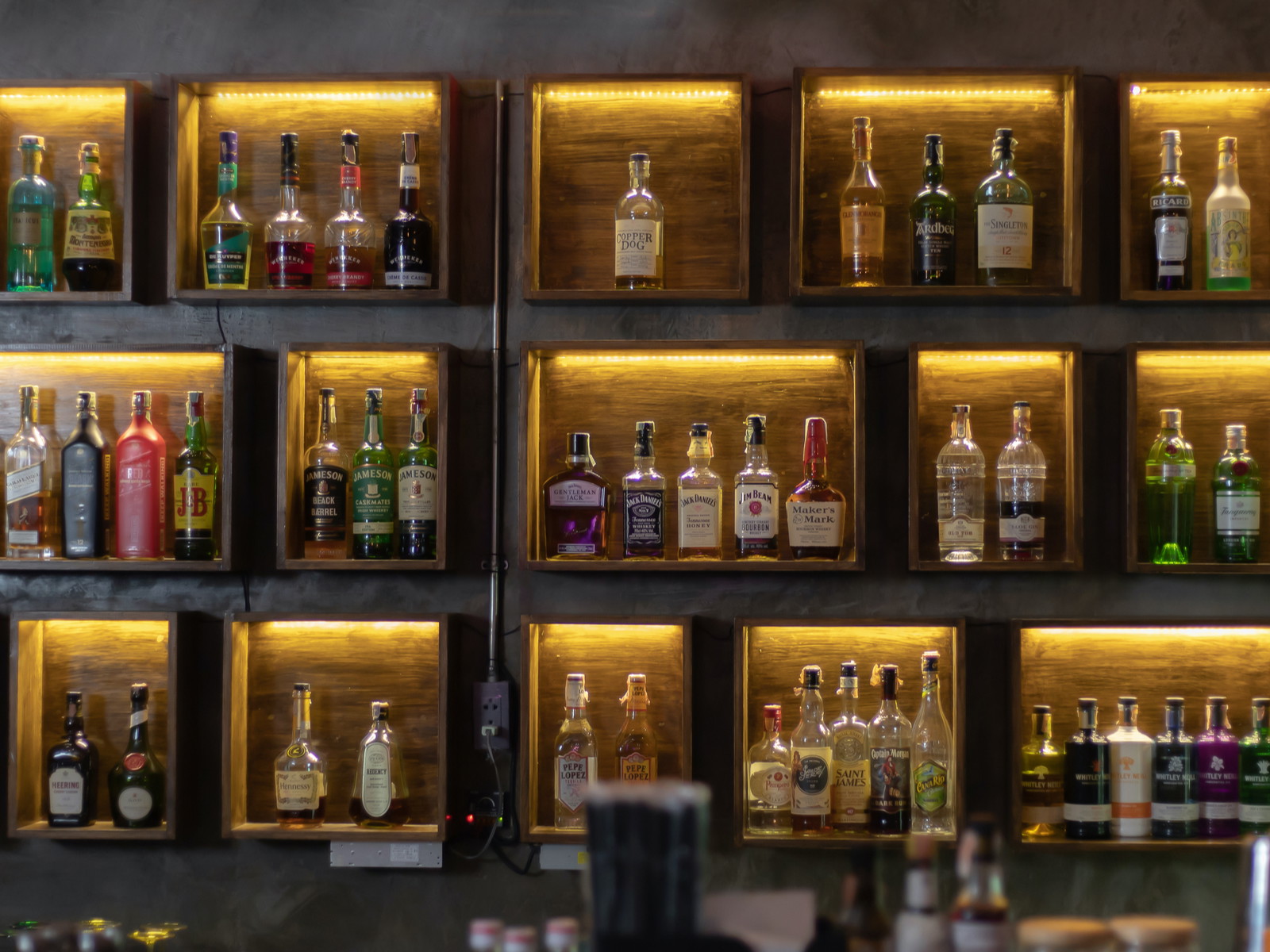 Emulate the professionals and stock up your home bar.