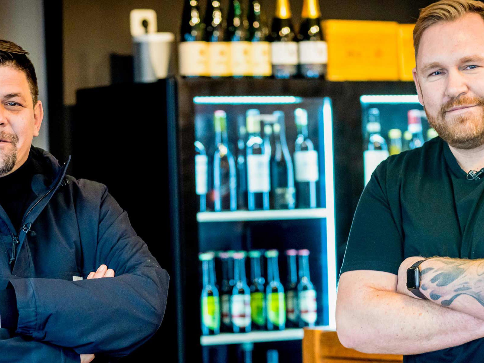 Tim Mälzer und Björn Swanson