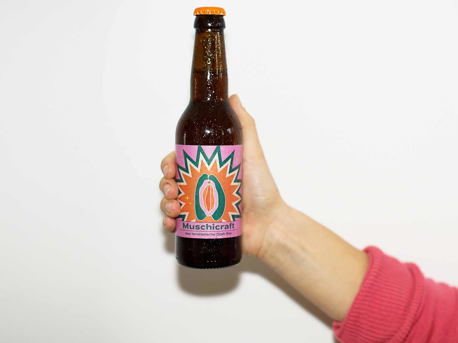 The feminist beer is called Muschicraft.