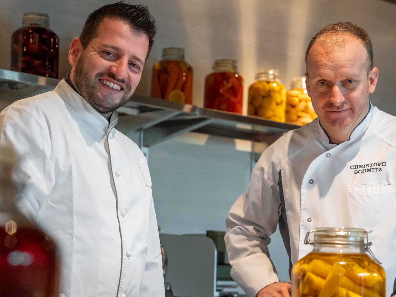 Die beiden neuen Chefs Florian Gilges mit Christoph Schmitz