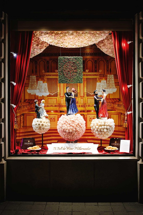 Demel Auslage Philharmonikerball