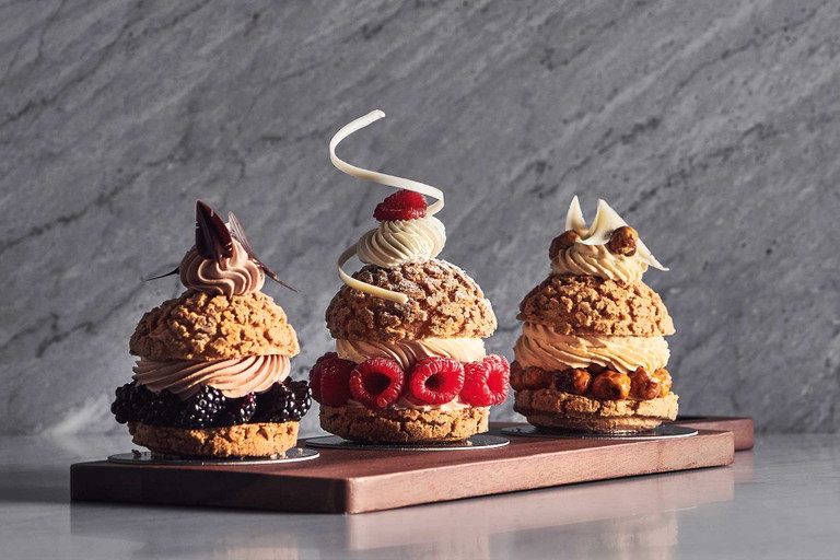 Französische Klassik vom Feinsten: Pâte à choux von Weltklasse-Patissier Christian Hümbs im «The Dolder Grand».&nbsp; 