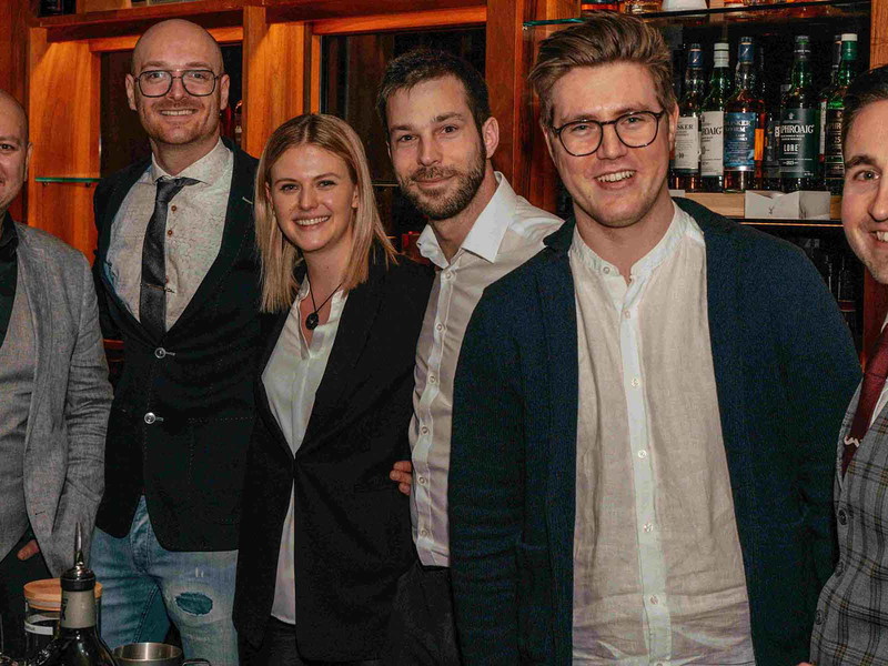 Die Finalisten des&nbsp;Cocktail-Wettbewerbs »Most experimental Bartender«&nbsp;