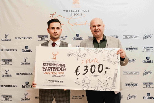 Der zweite Platz ging an Tobias Cornelius von der »D-Bar« im »The Ritz-Carlton, Vienna«