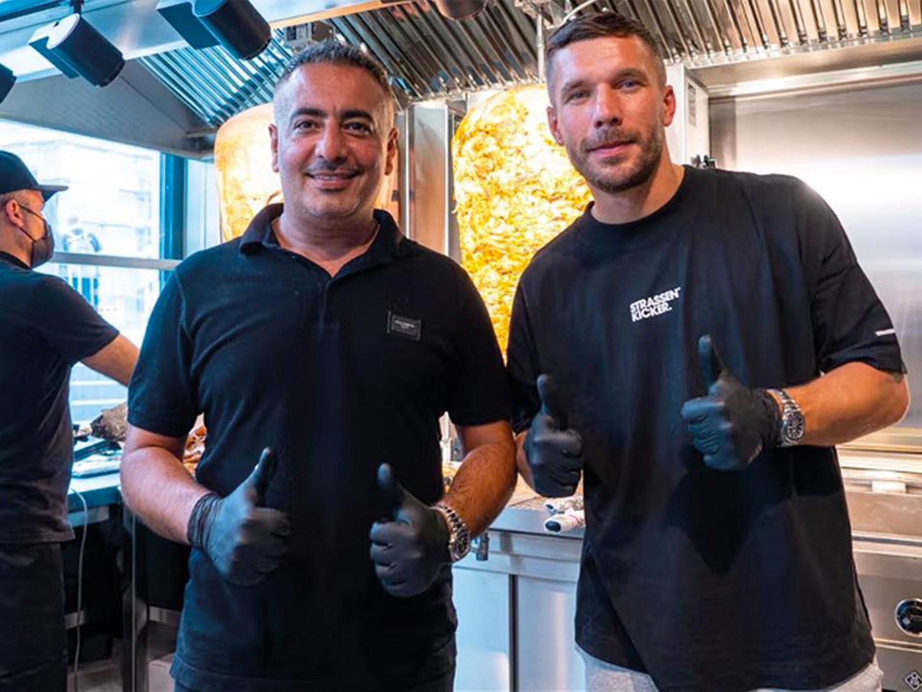 Lukas Podolski: Volltreffer am Döner-Markt