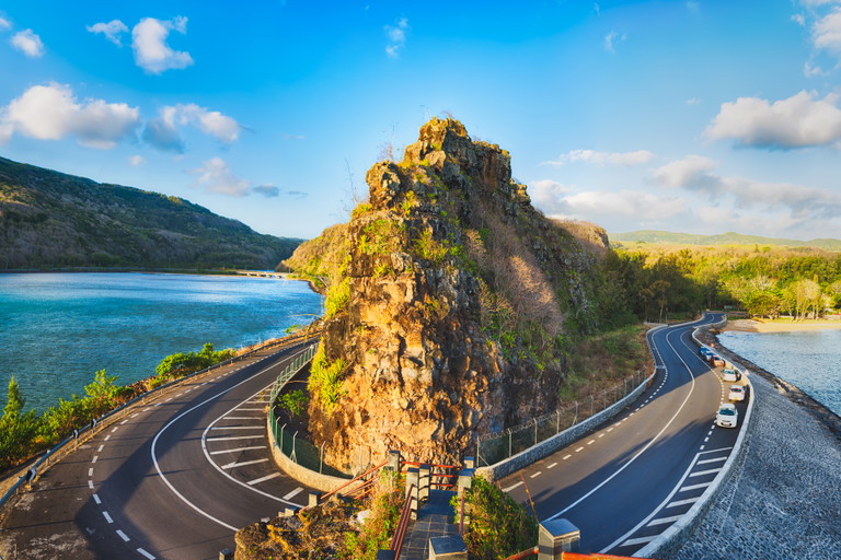 Famous bend between Baie du Cap and Choisy, Mauritius
