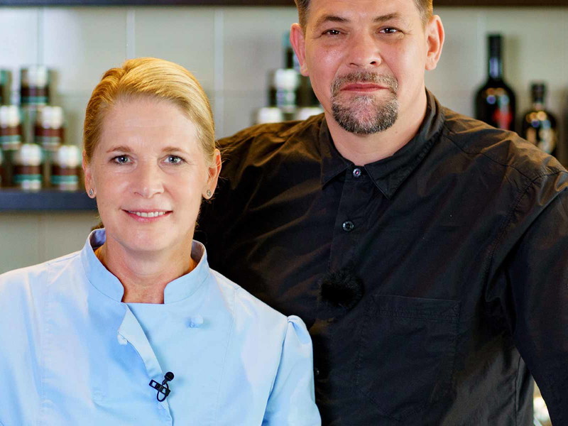 Cornelia Poletto und Tim Mälzer