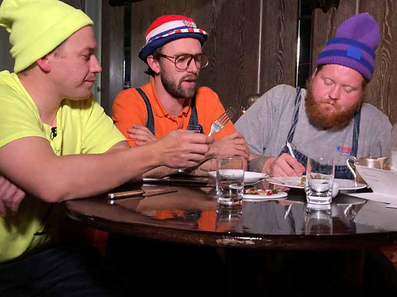 Die »Healthy Boys«: Philip Rachinger, Felix Schellhorn und Lukas Mraz
