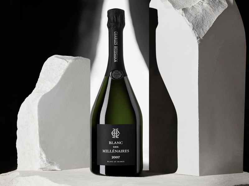 Champagne Charles Heidsieck's Blanc de Millénaires 2007.&nbsp;