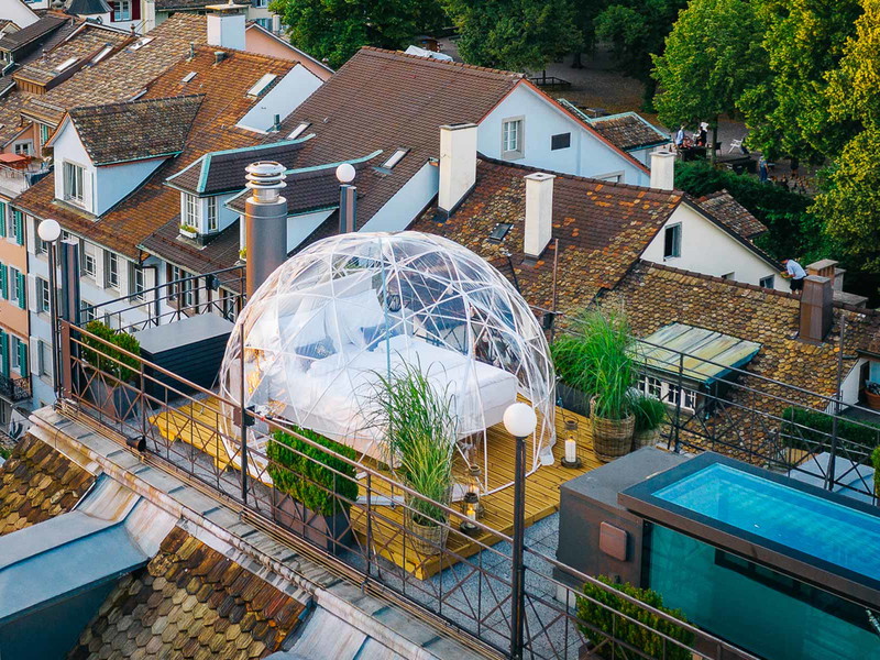 Das Hotel »Widder« befindet sich inmitten der Altstadt.