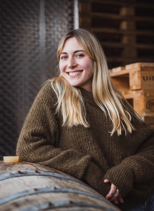 Charlotte Burgat von der Domaine de Chambleau in Colombier, Neuenburg.