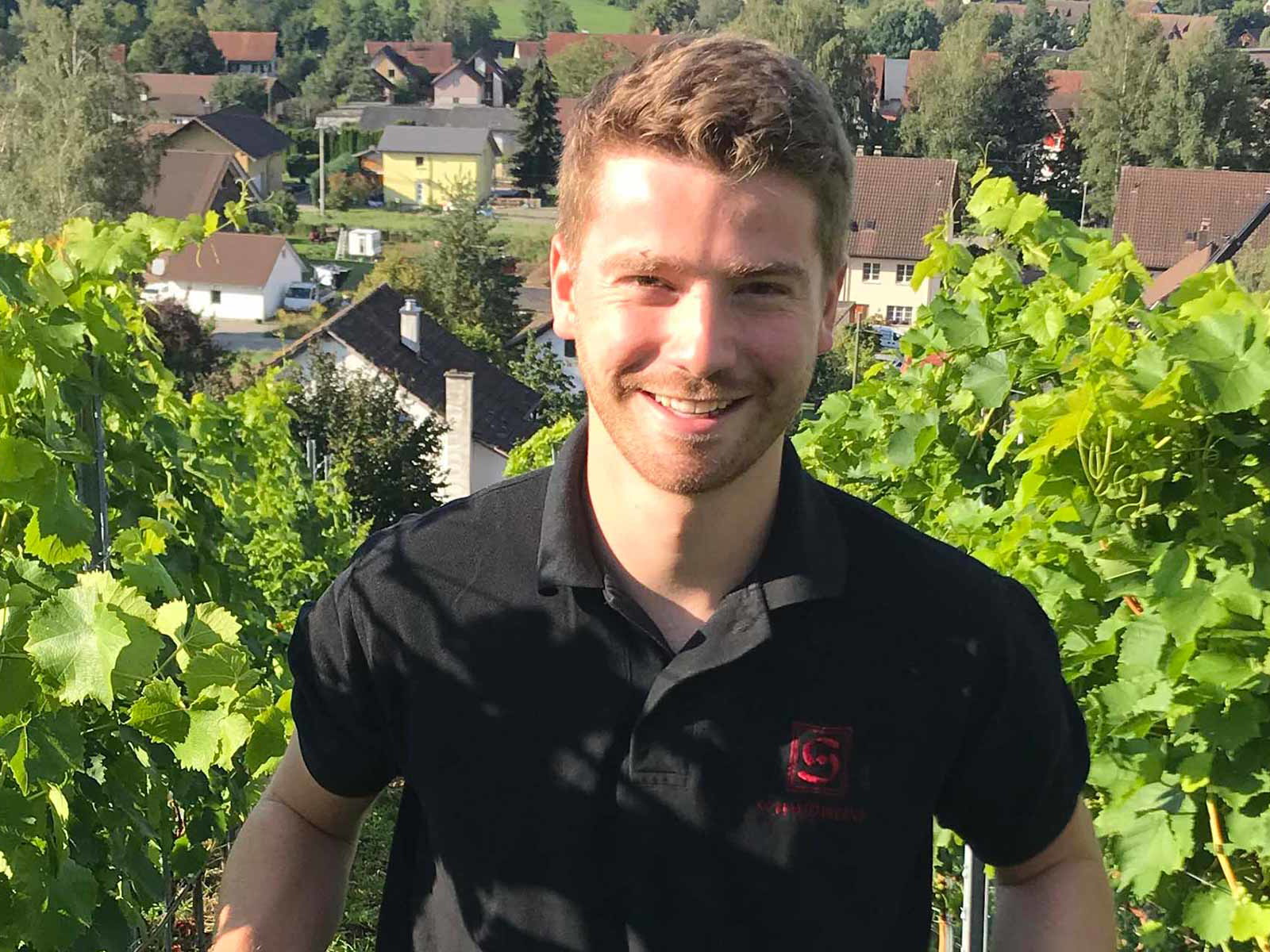 Fabio Schmid wurde zum beliebtesten Jungwinzer 2022 gewählt.
