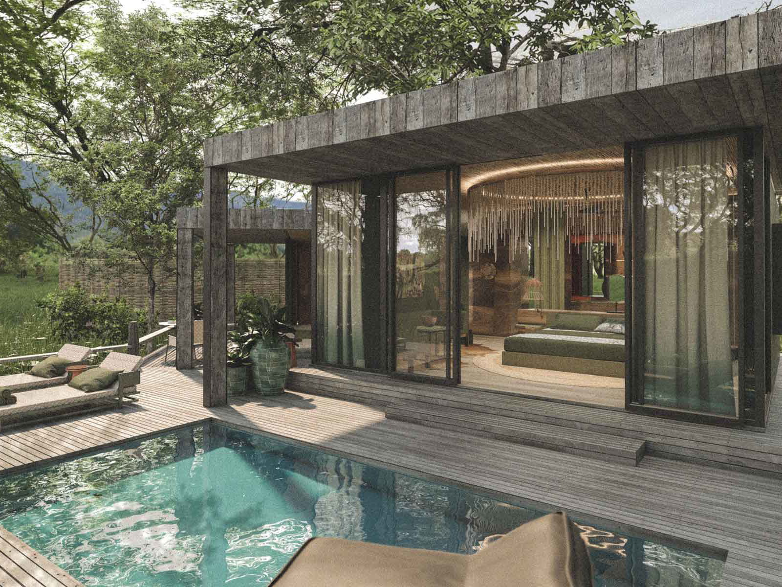 Lolebezi Camp on the Zambesi River