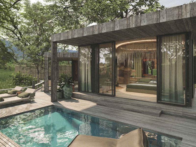 Lolebezi Camp on the Zambesi River