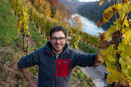 Gianmarco Ofner vom Weingut Pircher in Eglisau, Zürich.