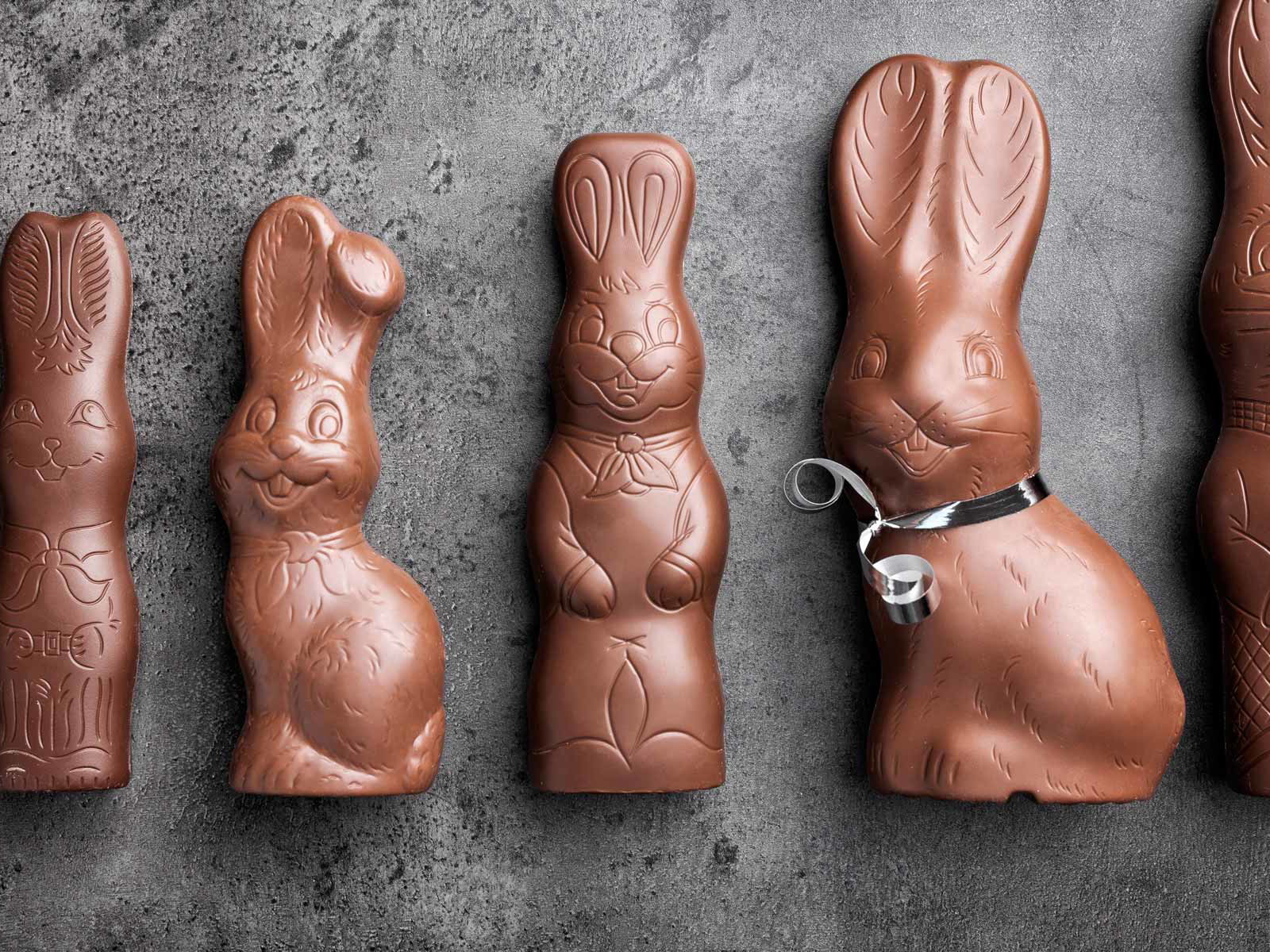 36 Schoko-Hasen wurden untersucht