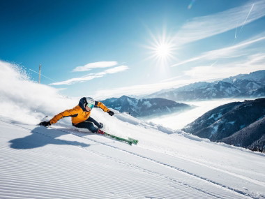 Skifahren auf der Schmittenhöhe