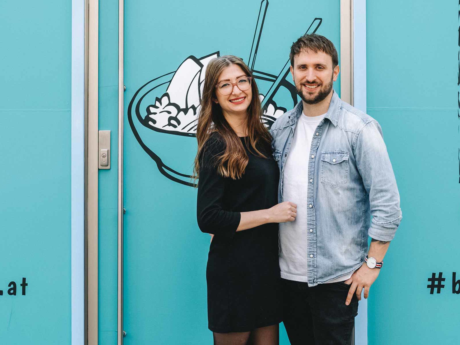 Die Inhaber Nathalie und Dennis Schütt