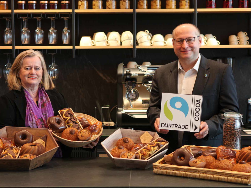 Gabriele Ströck und Hartwig Kirner (Fairtrade)