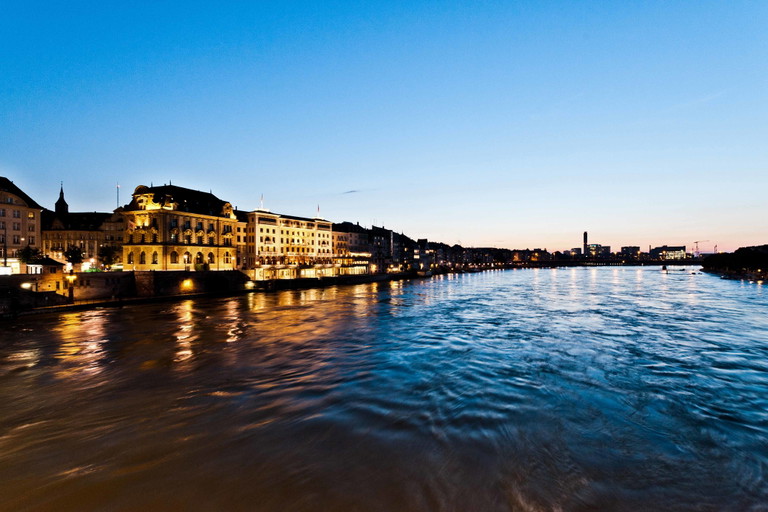 Das «Grand Hotel Les Trois Rois» in Basel
