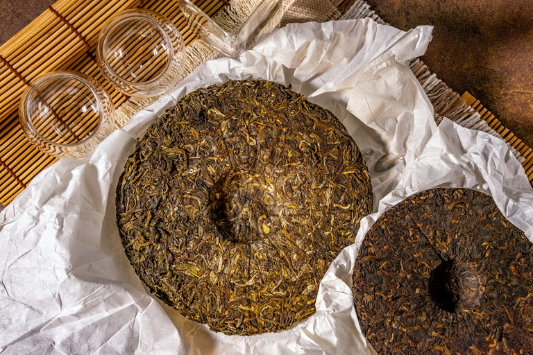 Traditional Pu-erh tea.
