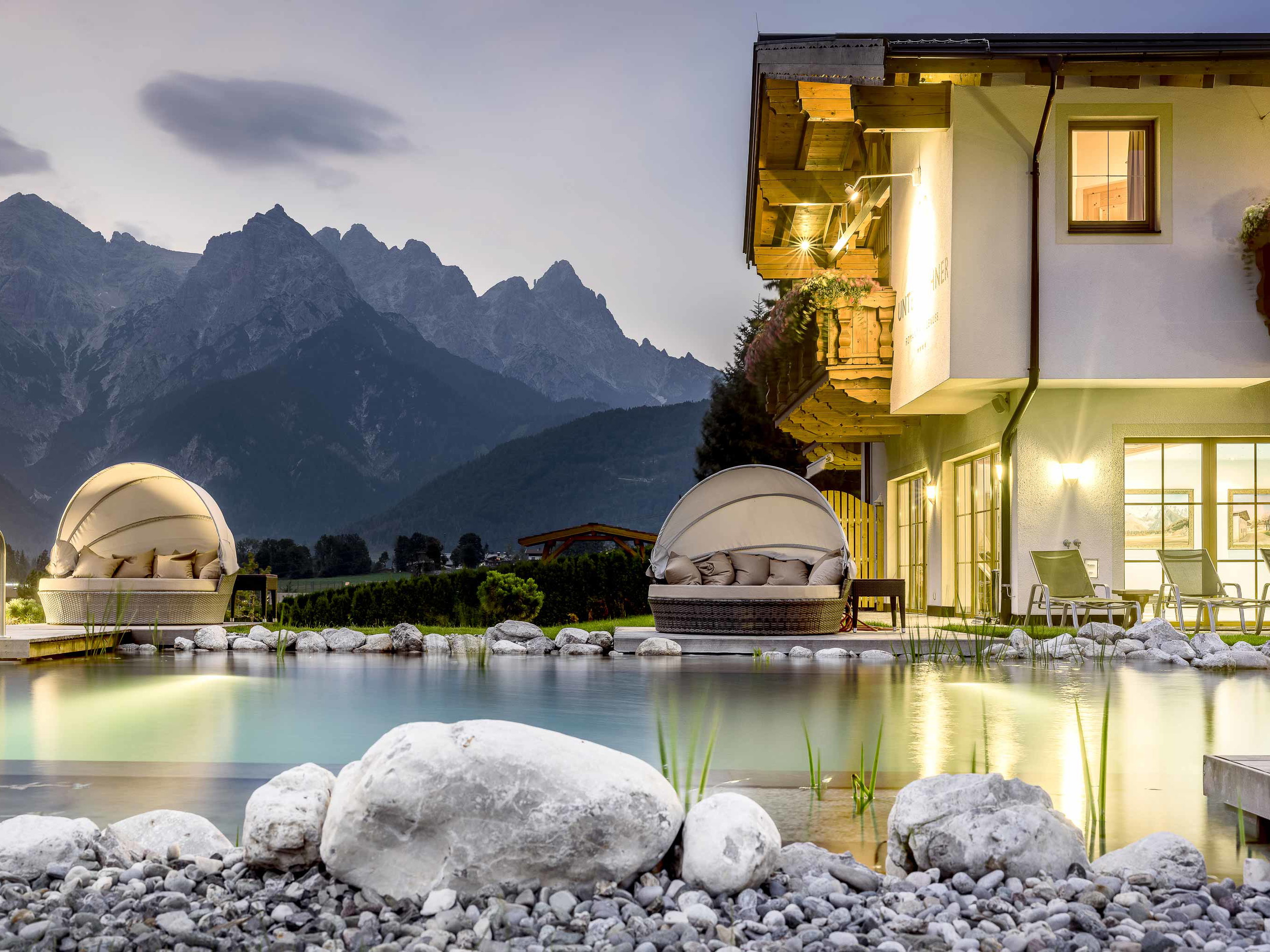 Im Boutiquehotel »Unterlechner« zaubert der neue Küchenchef Sebastian Jöchl regionale Delikatessen.