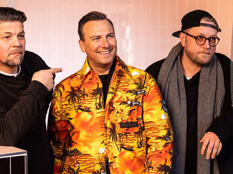 Tim Mälzer mit Tim Raue und Max Strohe