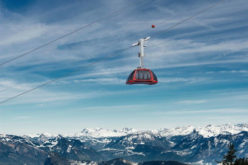 Die Luftseilbahn «Dragon Ride».