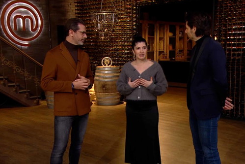 Die MasterChef Jury: Andreas Caminada, Elif Oskan und Nenad Mlinarevic