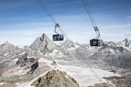 Der «Matterhorn Glacier Ride».