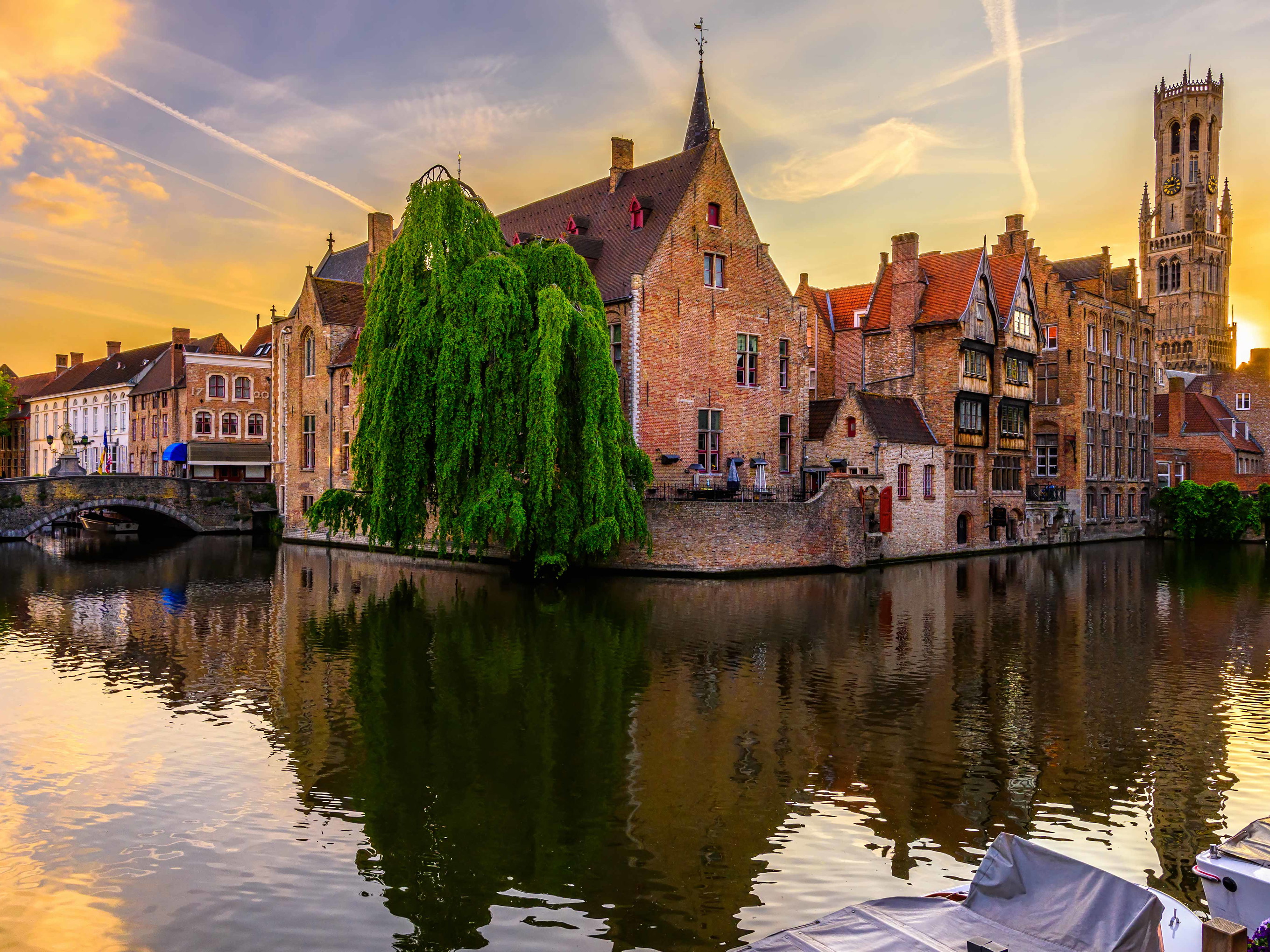 Bruges is the most pedestrian-friendly city in Europe.