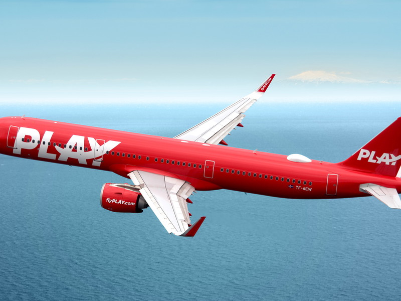 Die isländische Flugline Play setzt Airbus-Jets ein.