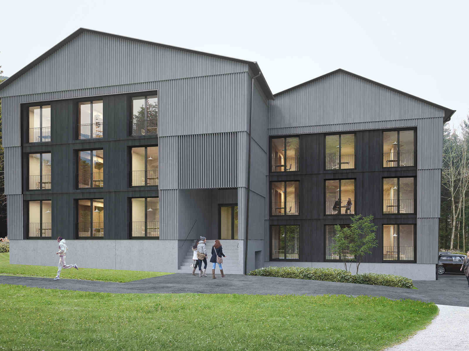 Ab Mai beginnt der Rohbau des Untergeschosses, im Herbst soll das Haus bezugsfertig sein.