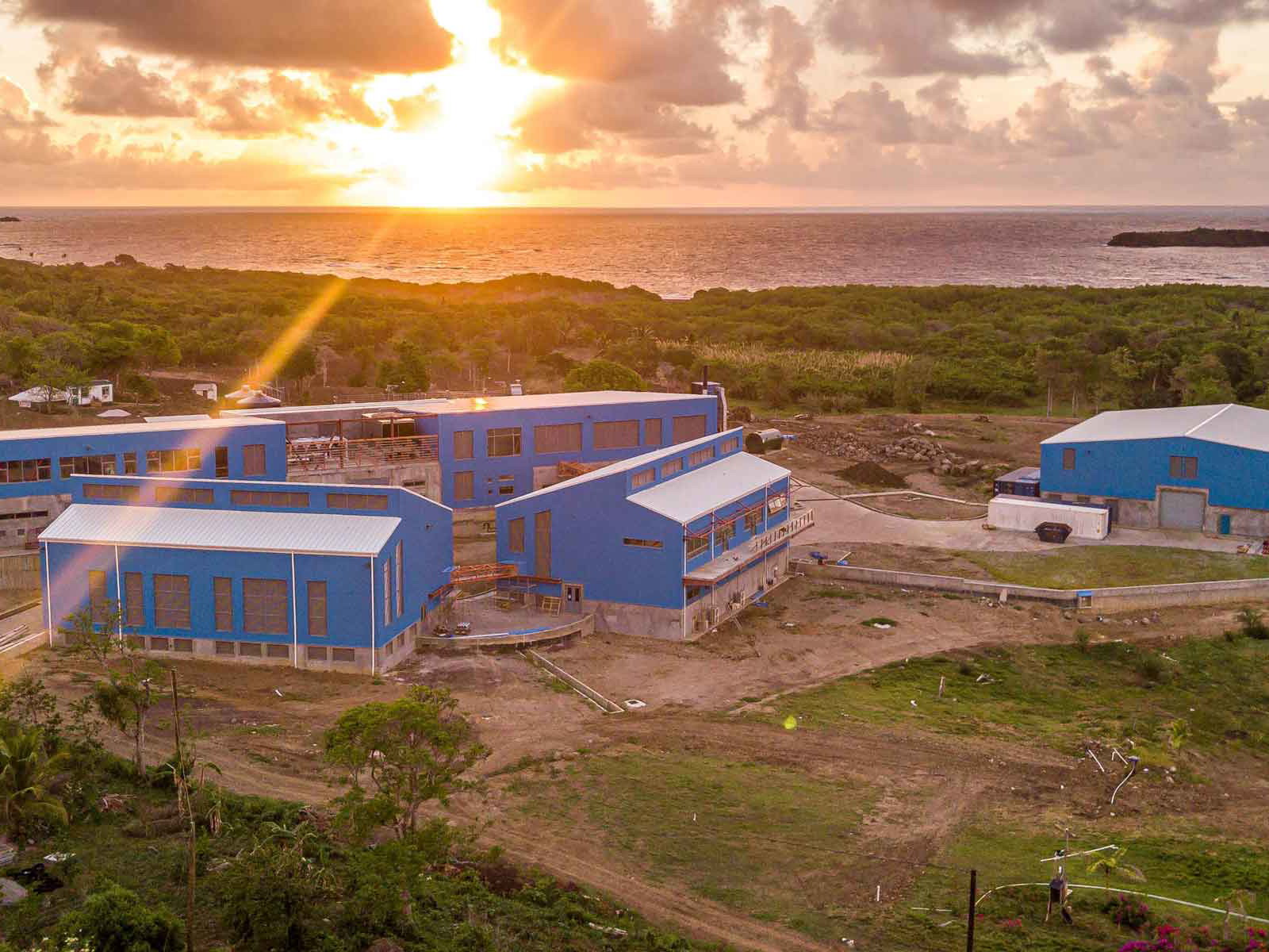 The newly-built Renegade Distillery in Grenada, Caribbean