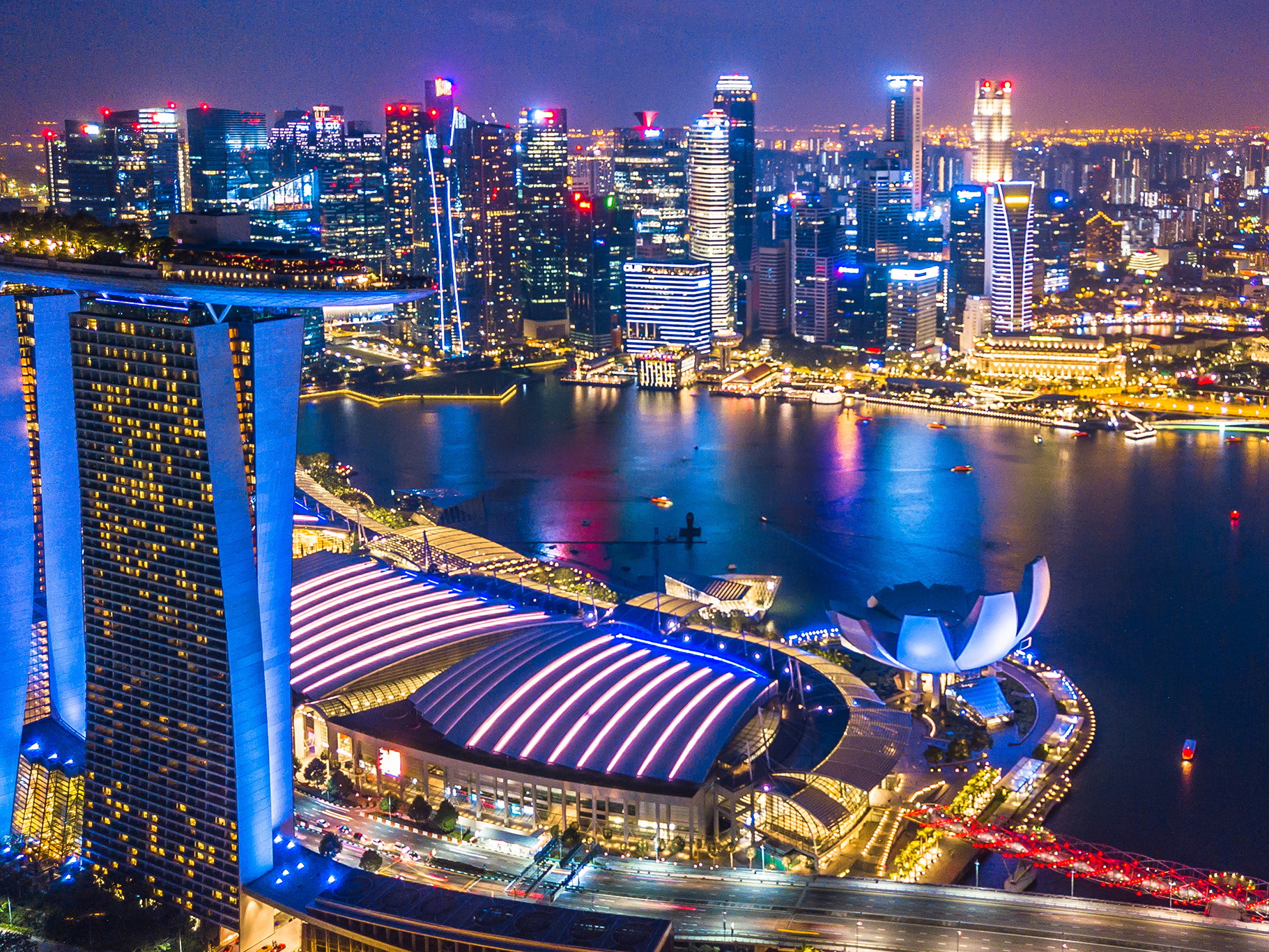 Singapur lockt Reisende – aber nur Geimpfte können derzeit leicht einreisen.