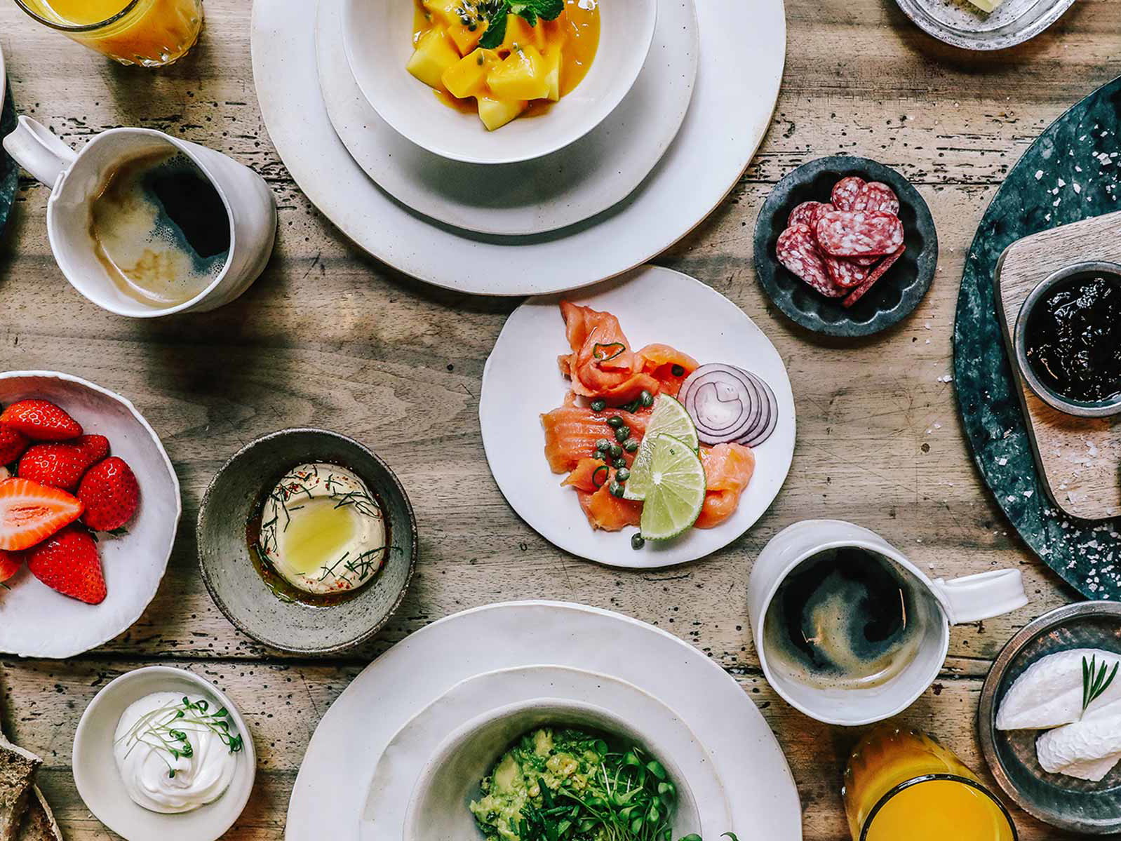 Frühlingshafter Sonntagsbrunch in der «Steinhalle» in Bern