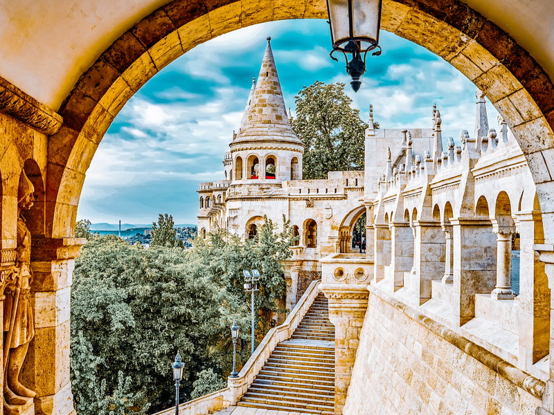 An old&nbsp;town in&nbsp;Budapest