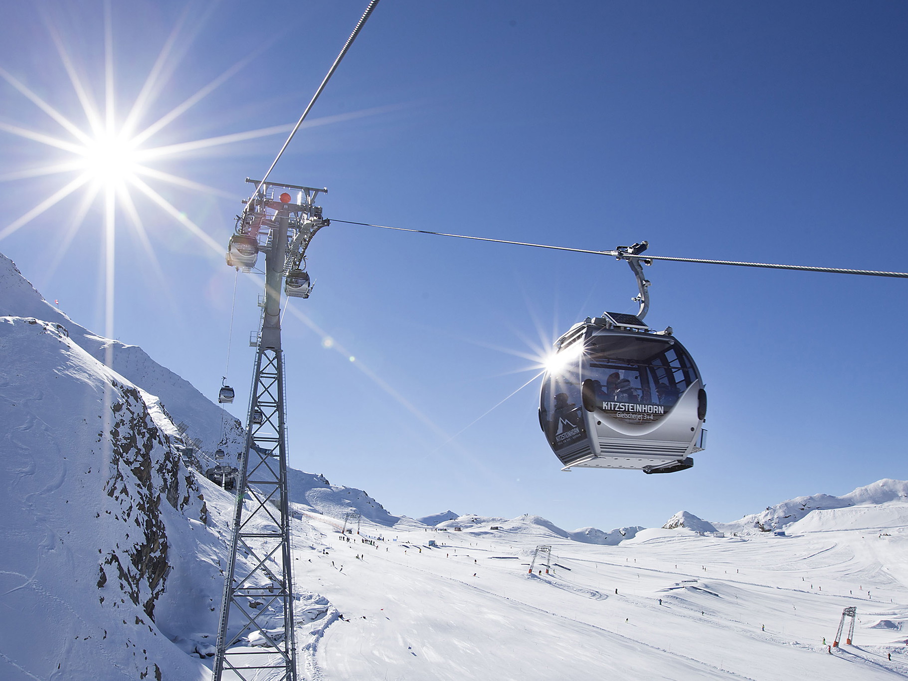 Gletscherjet am Kitzsteinhorn