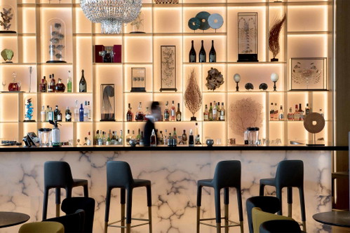 Die Bar des «Maison Décotterd»
