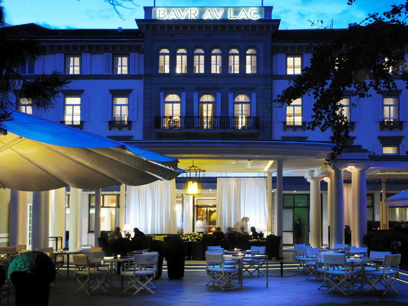 Das «Baur au Lac» am Zürichsee