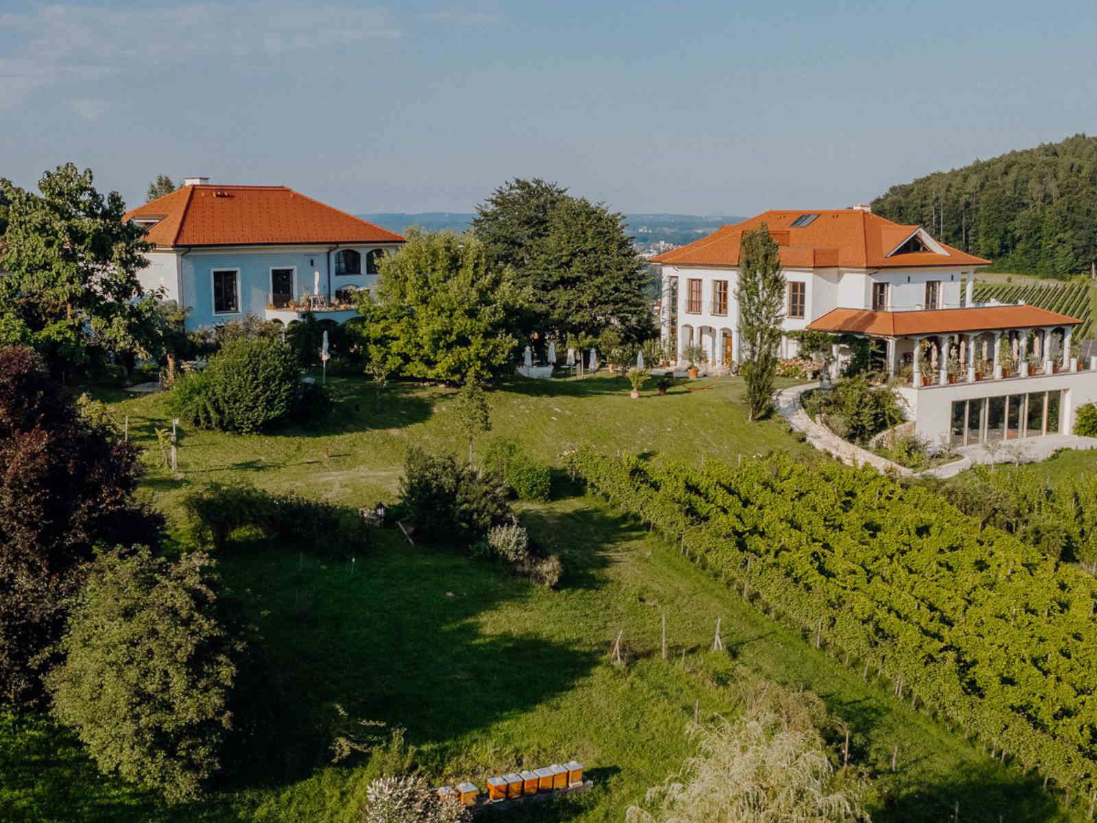 Das Weingut Hirschmugl liegt in der Südsteiermark.