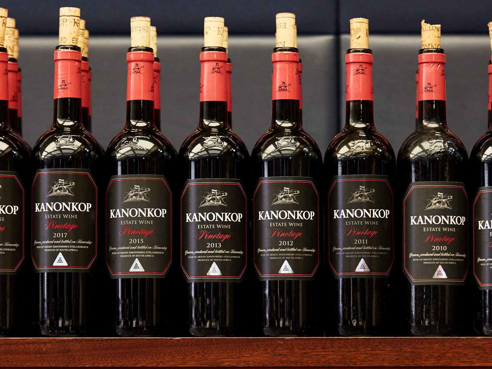 The complete Kanonkop Black Label Vertical