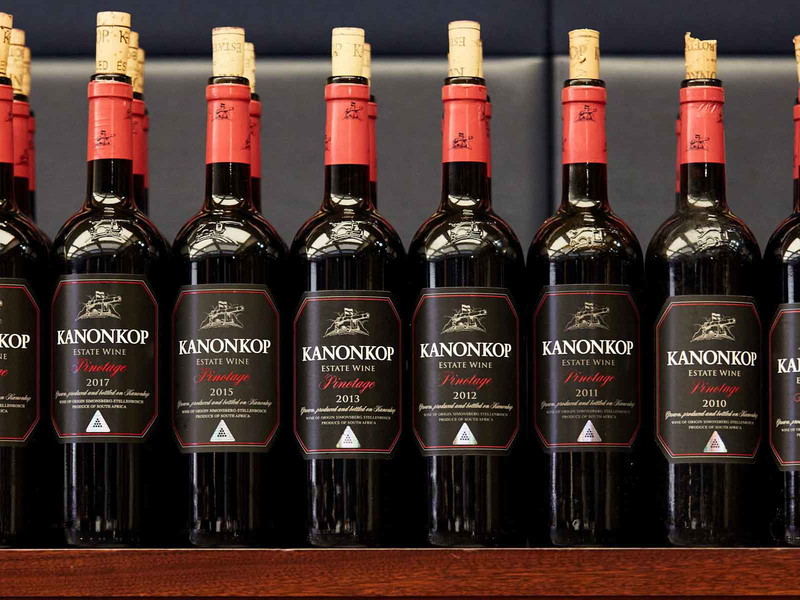 The complete Kanonkop Black Label Vertical