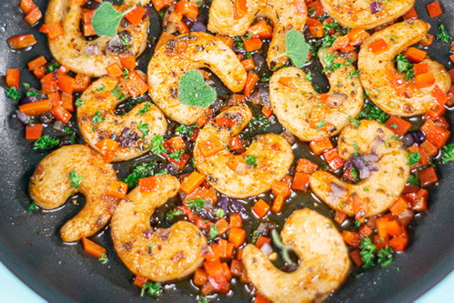 Auf den ersten Blick authentisch - die »Shrimps« sehen fast aus wie echte Garnelen.