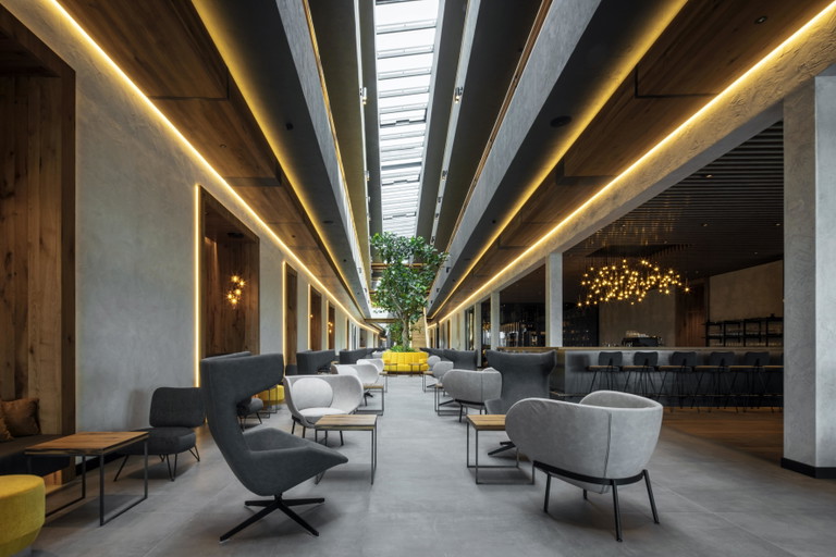 Modernes und nachhaltiges Design sind im »The Resort« elementar.