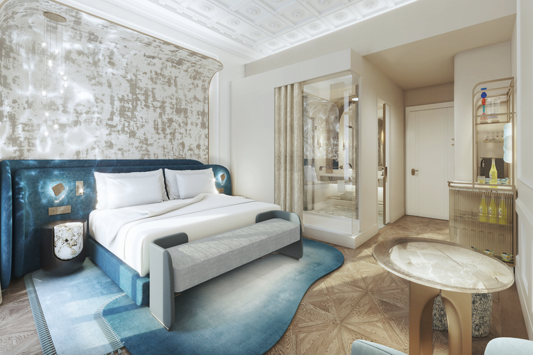Guest room at&nbsp;W Naples