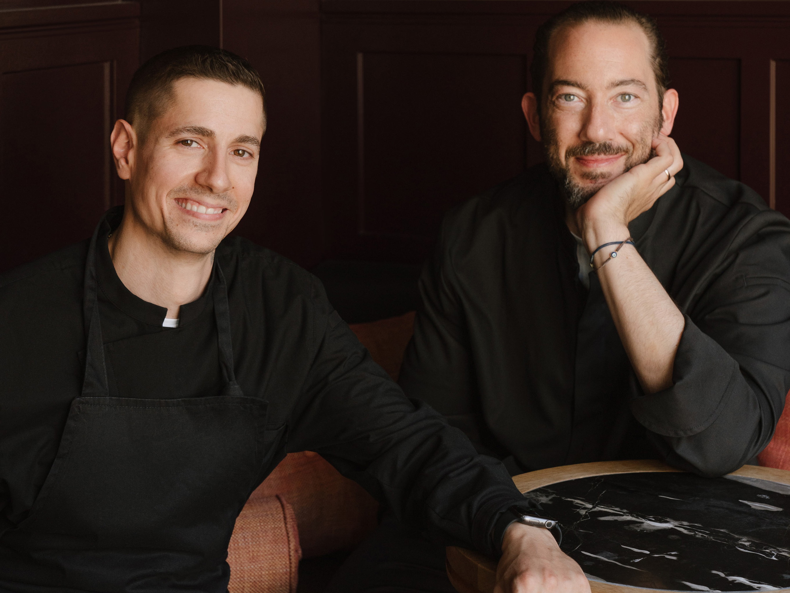 Sous-Chef Massimo Monteleone mit Executive Chef Pascal Beschle