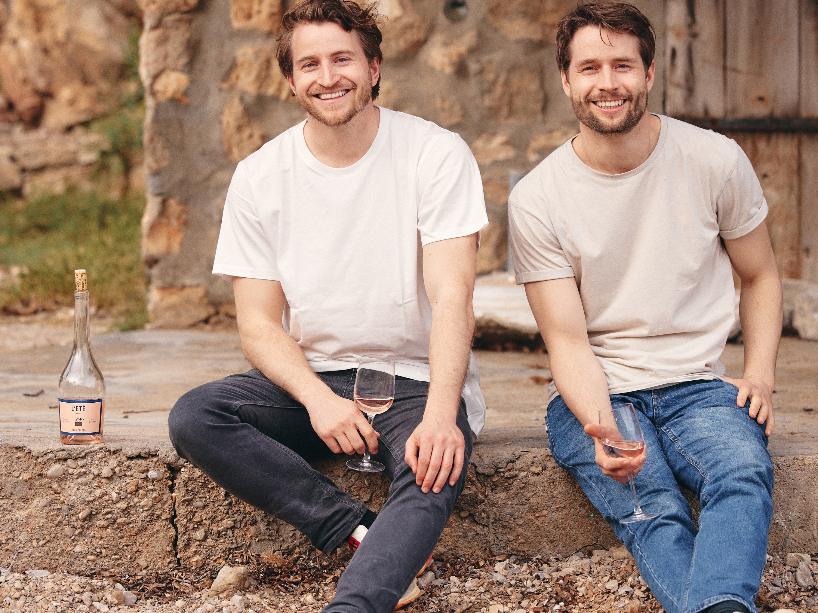 Die beiden Brüder Gian und Florian Grundböck