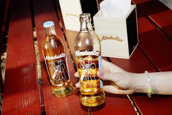 Der neue Almdudler zuckerfrei